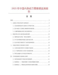2025年中國內條紋方管數據監測報告