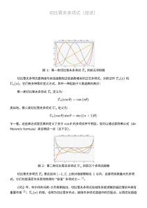 切比雪夫多項式綜述