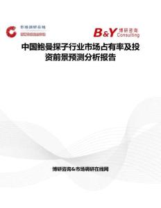 中國鮑曼探子行業市場占有率及投資前景預測分析報告