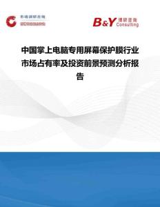 中國掌上電腦專用屏幕保護(hù)膜行業(yè)市場占有率及投資前景預(yù)測分析報(bào)告