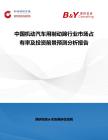 中國機動汽車用制動蹄行業市場占有率及投資前景預測分析報告