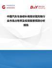 中國汽車車身修補用膏狀填充物行業市場占有率及投資前景預測分析報告