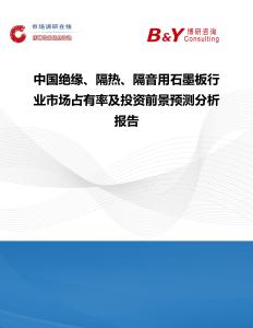 中國絕緣、隔熱、隔音用石墨板行業市場占有率及投資前景預測分析報告