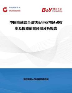 中國高速鋼臺階鉆頭行業(yè)市場占有率及投資前景預(yù)測分析報(bào)告