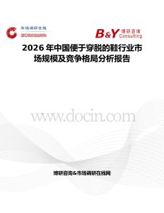 2026年中國便于穿脫的鞋行業市場規模及競爭格局分析報告