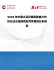 2026年中國大豆異黃酮膳食補充劑行業(yè)市場規(guī)模及競爭格局分析報告
