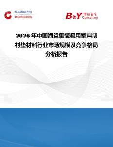 2026年中國海運集裝箱用塑料制襯墊材料行業市場規模及競爭格局分析報告