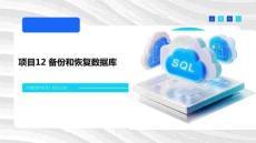 數(shù)據(jù)庫(kù)技術(shù)與應(yīng)用（SQL Server）課件   項(xiàng)目12 備份和恢復(fù)數(shù)據(jù)庫(kù)