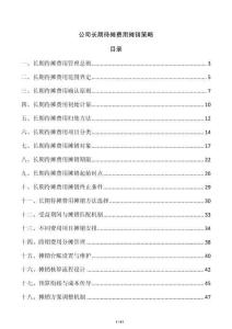 公司長期待攤費用攤銷策略