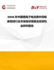2026年中國鋰離子電池用中間相碳微球行業市場現狀調查及投資機會研判報告