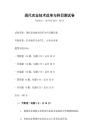 現代農業技術改革與科目測試卷