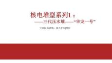核電堆型系列1：三代壓水堆——“華龍一號”