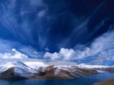 云中仙境云霧中的山景 (7)