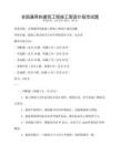 全国通用的建筑工程施工图设计规范试题