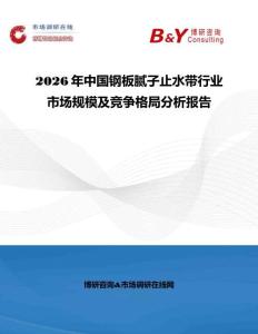 2026年中國鋼板膩子止水帶行業市場規模及競爭格局分析報告