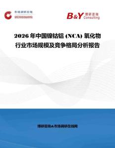 2026年中國鎳鈷鋁 (NCA) 氧化物行業市場規模及競爭格局分析報告