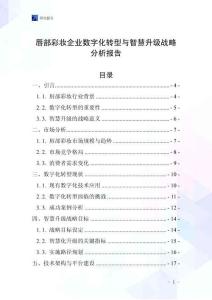 唇部彩妝企業(yè)數(shù)字化轉型與智慧升級戰(zhàn)略分析報告