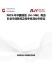 2026年中国镍氢（Ni-MH）电池行业市场规模及竞争格局分析报告