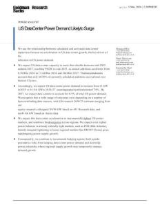 高盛-美國(guó)數(shù)據(jù)中心電力需求有望激增-US Data Center Power Demand Likely to Surge-20260505