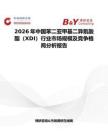 2026年中國苯二亞甲基二異氰酸酯（XDI）行業市場規模及競爭格局分析報告