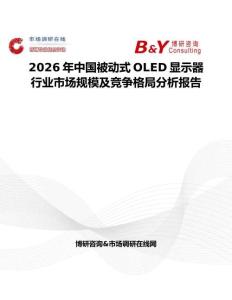 2026年中國被動式OLED顯示器行業市場規模及競爭格局分析報告