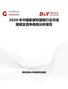 2026年中国象棋和围棋行业市场规模及竞争格局分析报告