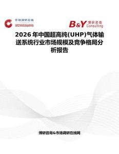 2026年中國超高純(UHP)氣體輸送系統行業市場規模及競爭格局分析報告