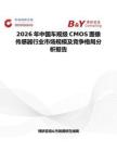 2026年中國車規級CMOS圖像傳感器行業市場規模及競爭格局分析報告