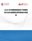 2026年中國蜂窩紙板生產線蜂窩帶行業市場規模及競爭格局分析報告