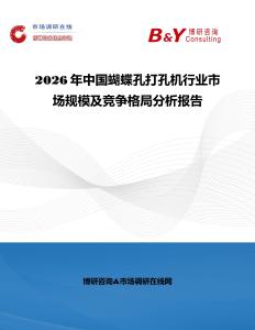 2026年中國蝴蝶孔打孔機行業(yè)市場規(guī)模及競爭格局分析報告