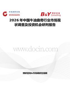 2026年中國牛油曲奇行業市場現狀調查及投資機會研判報告