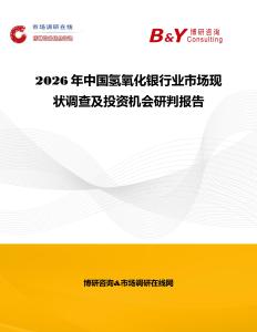 2026年中國(guó)氫氧化銀行業(yè)市場(chǎng)現(xiàn)狀調(diào)查及投資機(jī)會(huì)研判報(bào)告