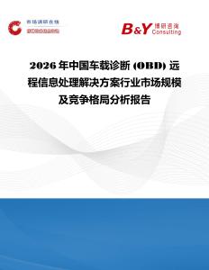 2026年中国车载诊断 (OBD) 远程信息处理解决方案行业市场规模及竞争格局分析报告