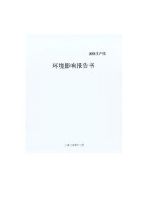 重慶孫氏金屬鍍鉻生產(chǎn)線報(bào)告書