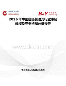 2026年中國自熱黃油刀行業市場規模及競爭格局分析報告