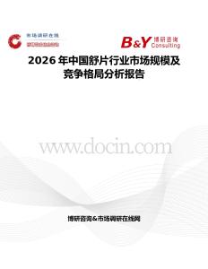 2026年中国舒片行业市场规模及竞争格局分析报告