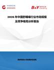 2026年中國舒噻嗪行業市場規模及競爭格局分析報告
