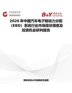 2026年中國汽車電子制動力分配（EBD）系統行業市場現狀調查及投資機會研判報告