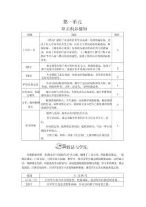 第1單元 單元教學(xué)設(shè)計(jì) 2026統(tǒng)編版三年級(jí)語(yǔ)文下冊(cè)