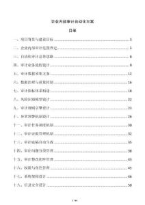 企業內部審計自動化方案