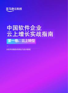 《中國軟件企業(yè)云上增長實戰(zhàn)指南》第一卷