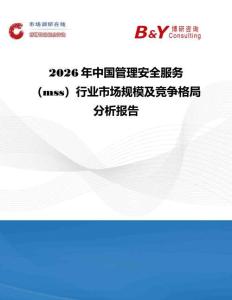 2026年中國管理安全服務（mss）行業市場規模及競爭格局分析報告