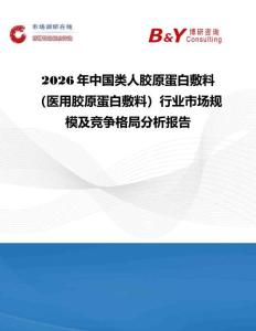 2026年中國類人膠原蛋白敷料（醫(yī)用膠原蛋白敷料）行業(yè)市場規(guī)模及競爭格局分析報告