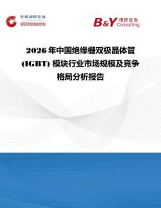 2026年中國絕緣柵雙極晶體管 (IGBT) 模塊行業(yè)市場規(guī)模及競爭格局分析報告