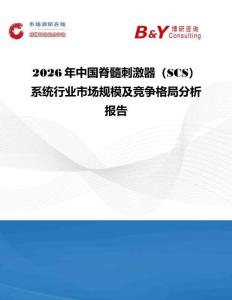 2026年中國脊髓刺激器（SCS）系統行業市場規模及競爭格局分析報告
