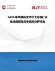 2026年中國自主式水下潛器行業(yè)市場規(guī)模及競爭格局分析報告