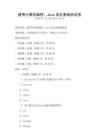 通用計算機編程：Java語言基礎測試卷
