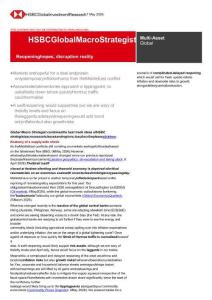 汇丰-全球宏观策略师：重启希望犹存，动荡仍是现实-HSBC Global Macro Strategist：Reopening hopesdisruption reality-20260507