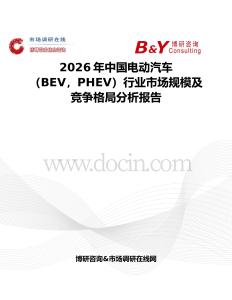 2026年中国电动汽车（BEV，PHEV）行业市场规模及竞争格局分析报告
