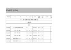 職業教育教材